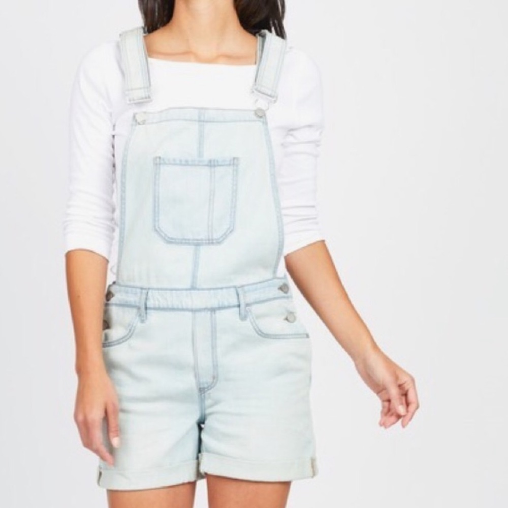 Calvin Klein Denim Shortalls Size 27 (4) overall